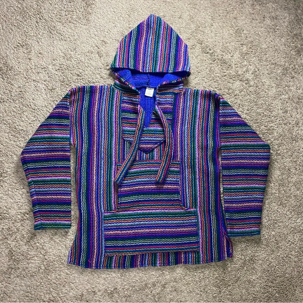 Striped Multicolor Hoodie for Men